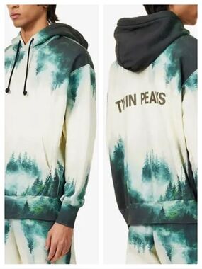 Undercover Twin Peaks Graphic Hoodie NWT Size 3 (est. US L) Oversized Japan